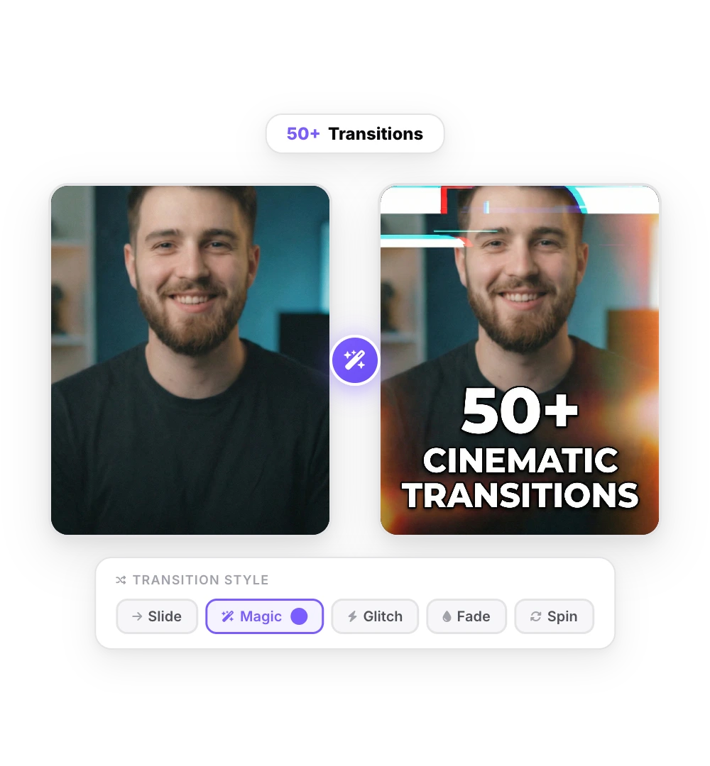 50+ Cinematic Transitions