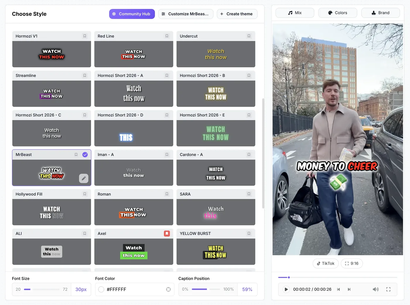 StoryCut Editor - AI Captions, Transitions & Effects