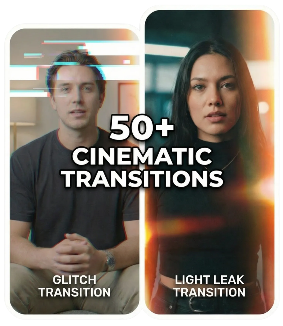 50+ Transitions That Make Your Cuts Disappear